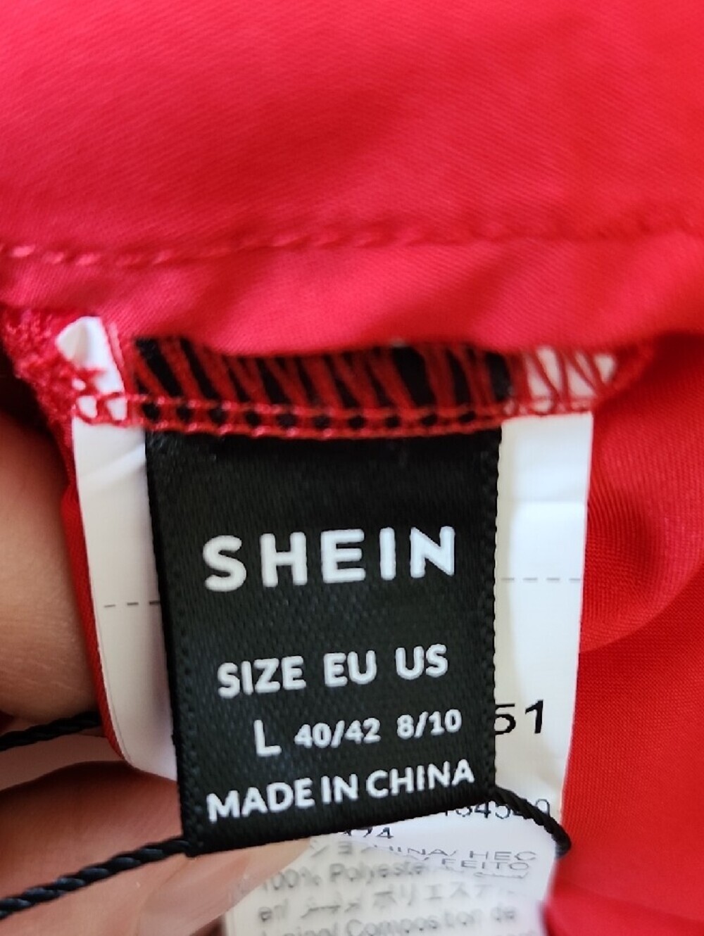 SHEIN Hot Pink Ruffle Mini Dress - Picture 10 of 10